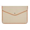 VINGA Bosler 16" Laptop-Tasche aus GRS recyceltem Canvas braun | ohne Werbeanbringung | Nicht verfügbar | Nicht verfügbar