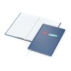 Notizbuch Memo-Book EXPRESS Umfang klein Hardcover matt-farbig Dunkelblau | DIN A5 | ohne Werbeanbringung