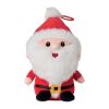 Plüsch-Weihnachtsmann rot