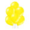 Metallicfarbener Luftballon gelb | 80/90 cm | ohne Werbeanbringung | ohne Werbeanbringung
