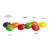 Minitüte 10 g Skittles Kaubonbons ohne Werbeanbringung | Folie mit ca. 50% Papier