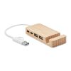 4 Port USB Hub holzfarben | ohne Werbeanbringung | Nicht verfügbar | Nicht verfügbar | Nicht verfügbar