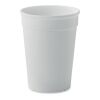 Recycelter PP-Becher 250 ml weiß | ohne Werbeanbringung | Nicht verfügbar | Nicht verfügbar