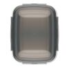 Lunchbox 1650 ml transparent grau | ohne Werbeanbringung | Nicht verfügbar | Nicht verfügbar | Nicht verfügbar