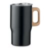 Doppelwandiger Becher 350ml schwarz | ohne Werbeanbringung | Nicht verfügbar | Nicht verfügbar | Nicht verfügbar