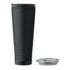 Doppelwandiger Becher 700ml schwarz | ohne Werbeanbringung | Nicht verfügbar | Nicht verfügbar | Nicht verfügbar