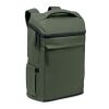 15" PU Laptop-Rucksack dunkelgrün