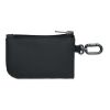 Schlüsseletui PU mit Karabiner schwarz