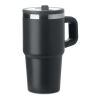 Doppelwandiger Trinkbecher 500ml schwarz