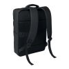 15" PU RPET Laptop-Rucksack schwarz
