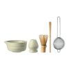 Matcha-Set 5-teilig grün