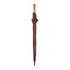 27" Regenschirm Holzgriff braun