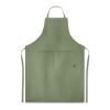 Hanf Küchenschürze 200g/m² grün | ohne Werbeanbringung | Nicht verfügbar | Nicht verfügbar | Nicht verfügbar