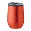 Doppelwandiger Trinkbecher 350ml rot | ohne Werbeanbringung | Nicht verfügbar | Nicht verfügbar | Nicht verfügbar