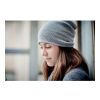 Beanie mit Umschlag RPET weiß schwarz | ohne Werbeanbringung | Nicht verfügbar | Nicht verfügbar | Nicht verfügbar