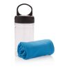 Kühlhandtuch blau