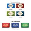 Premium Tisch Adventskalender Flip Cover Eco Querformat Sarotti Schokoladentäfelchen