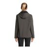 RACE WOMEN HOODED JACKET anthrazitgrau | L | ohne Werbeanbringung