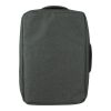 rPET (300D) Polyester Laptop-Rucksack Eulalia Grün | ohne Werbeanbringung | Nicht verfügbar | Nicht verfügbar