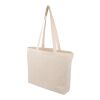 Eko-Tex® Baumwolle (140 g/m2) Einkaufstasche Isak beige | ohne Werbeanbringung