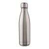 Doppelwandige Edelstahlflasche 500 ml Clifford aus recyceltem Stahl Silber