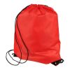 210D Polyester Kordelzug Rucksack Isolde Hellblau