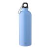 Recycelte einwandige Edelstahlflasche (750 ml) Emeric Rot