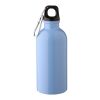 Einwandige Flasche aus recyceltem Edelstahl (400 ml) Sable Silber