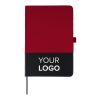 rPET-Polyester-Notizbuch A5 Yuna Rot