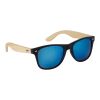 Sonnenbrille aus ABS und Bambus Luis Gelb