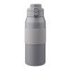 Doppelwandige Edelstahl-Trinkflasche 800 ml Katie Grau