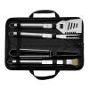 Grillbesteck 'Yorkshire' aus Edelstahl Schwarz