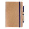 Notizbuch aus recyceltem Karton (A5) Theodore Schwarz