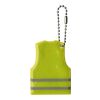 Schlüsselanhänger 'Warnweste' aus PVC Gelb | ohne Werbeanbringung | Nicht verfügbar | Nicht verfügbar