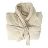 Fleece-Bademantel 'Wellness' beige | ohne Werbeanbringung | Nicht verfügbar | Nicht verfügbar