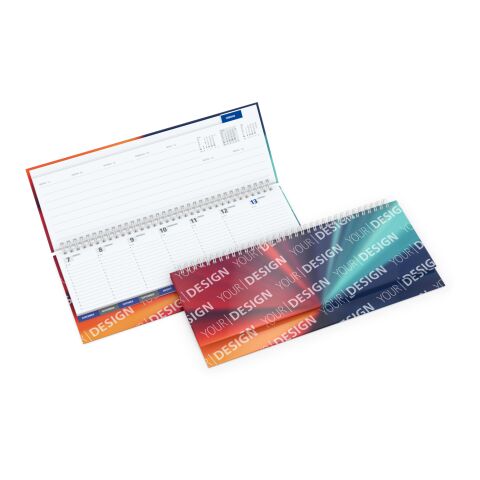Tisch-Querkalender Master Register Cover-Star Bestseller Bunt | ohne Werbeanbringung | Gloss