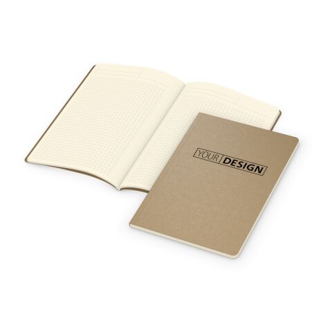 Notizbuch Copy-Book Creme Bestseller Braun | A5 | ohne Werbeanbringung