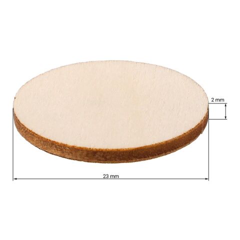 Einkaufswagenchip "Natural" natur | ohne Werbeanbringung | Nicht verfügbar | Nicht verfügbar