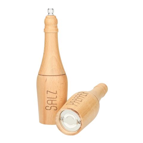 Salz und Pfeffermühlen Set "Duo", natur natur | ohne Werbeanbringung | Nicht verfügbar | Nicht verfügbar