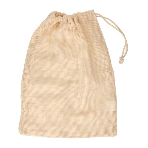 Obst- und Gemüsebeutel Cotton "ECOCARE", Materialmix natur