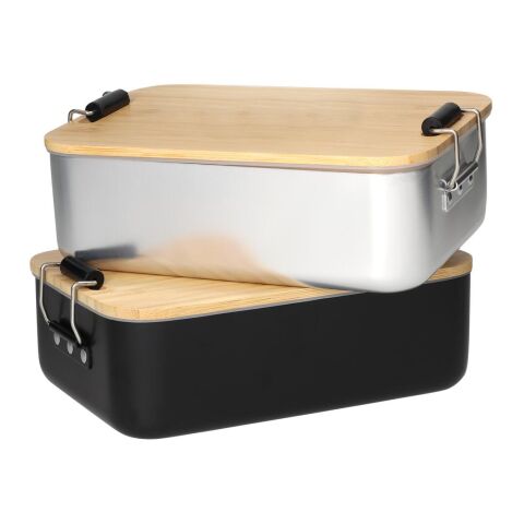 Vorratsdose &quot;Bamboo&quot;, klein silber | ohne Werbeanbringung | Nicht verfügbar | Nicht verfügbar