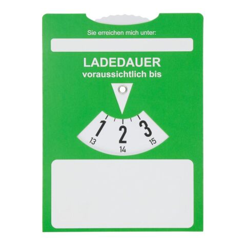 Papp-Parkscheibe &quot;E-Mobility&quot; blau | ohne Werbeanbringung | Nicht verfügbar | Nicht verfügbar