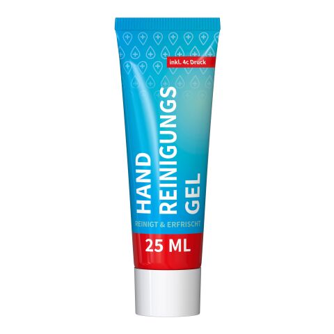 25 ml Tube - Handreinigungsgel (alk.) Weiß | ohne Werbeanbringung