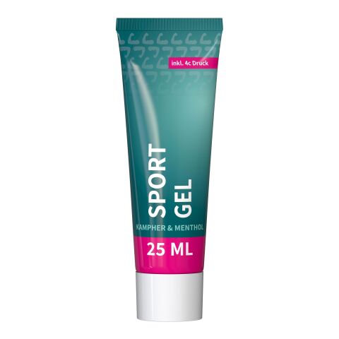 25 ml Tube - Sportgel - FullbodyPrint Weiß | ohne Werbeanbringung
