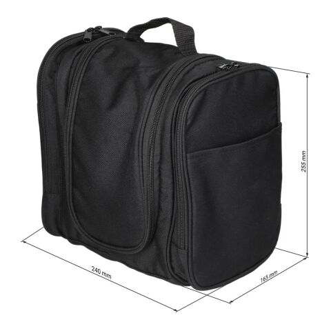 Kulturbeutel "Essential" schwarz | ohne Werbeanbringung | Nicht verfügbar | Nicht verfügbar