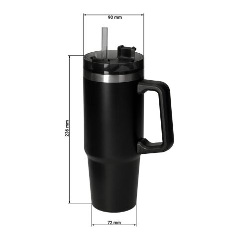 Vakuumbecher "Tampa", 800 ml schwarz | ohne Werbeanbringung | Nicht verfügbar | Nicht verfügbar