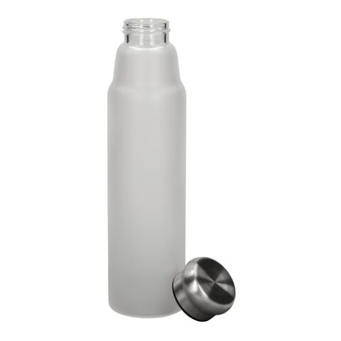 Glasflasche "Life" 700 ml, Frosted grau | ohne Werbeanbringung | Nicht verfügbar | Nicht verfügbar