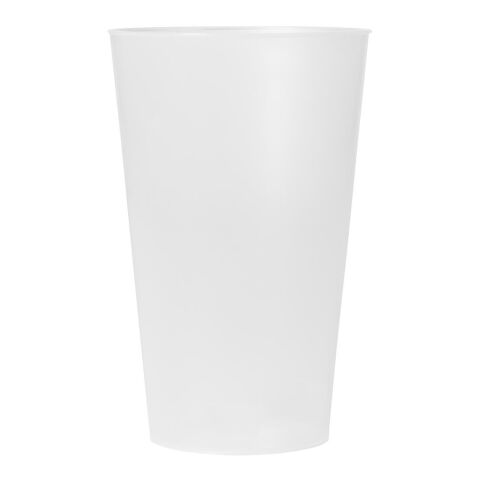 Trinkbecher &quot;Vital&quot;, 400 ml transparent milchig | ohne Werbeanbringung | Nicht verfügbar | Nicht verfügbar