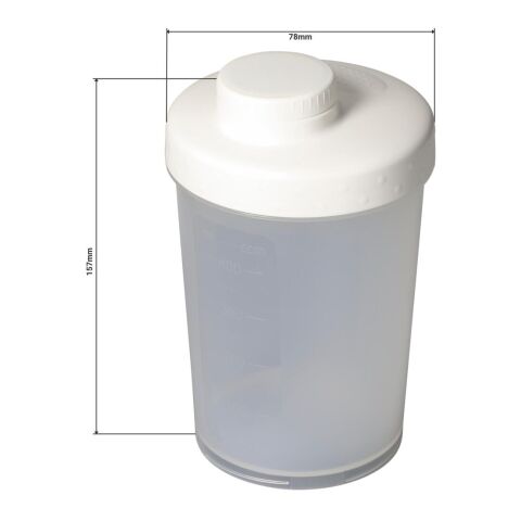 Shaker "Energy", 0,40 l weiß/schwarz