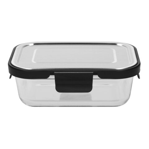 Glasbox "LOKA", 640 ml schwarz | ohne Werbeanbringung | Nicht verfügbar | Nicht verfügbar